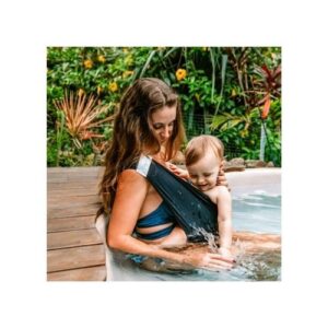 Aquabulle - Porte-bébé d'appoint aquatique - Noir, L