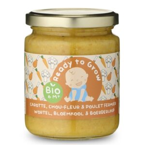 Ready To Grow 100% Bio - Carotte - Chou-Fleur & Poulet Fermier 6M