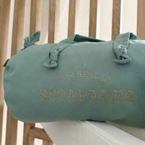 Sac Polochon - Nos belles Escapades - Bleu Caraibes